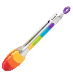 Klype silikon 17 cm regnbuefarget