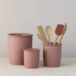 Knabstrup syltekrukke 2L mørk rosa