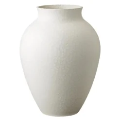 Knabstrup vase 27 cm hvit