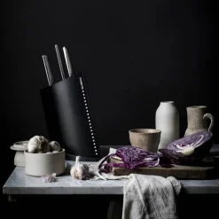 Knivblokk 9+1 GKB-52/CB svart