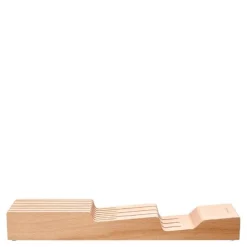 Knivblokk liggende 42x10x5,5 cm tre
