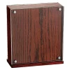 Knivblokk 26x24x10 cm brun