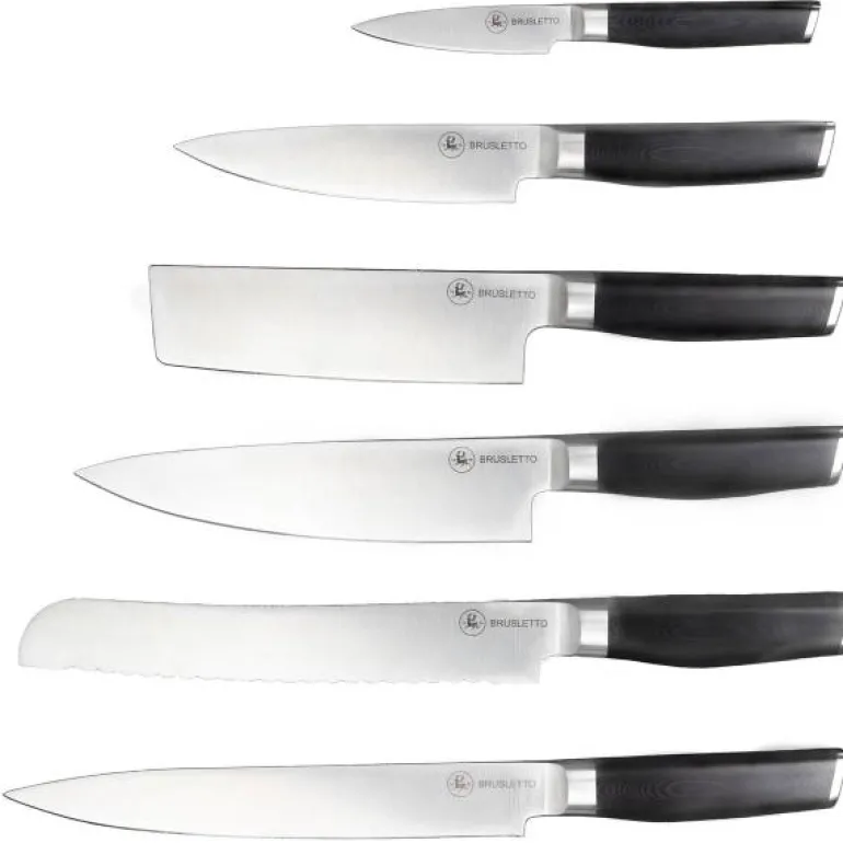 Knivsett 6 deler