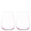 Kolibri tumbler vannglass 49,8 cl 2 stk rosé