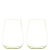 Kolibri tumbler vannglass 49,8 cl 2 stk lemon