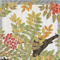 Koltrast løper 35x120 cm