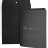 Kort brettet mamma 16,8x21,8 cm svart