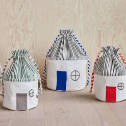 Koya oppbevaringskurv 26x26x40 cm Clay