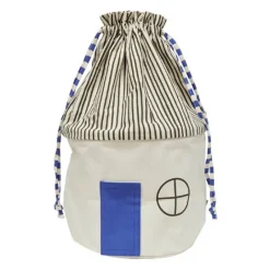 Koya oppbevaringskurv 34x34x52 cm Optic blue