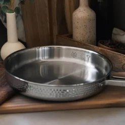 Kroma traktørpanne M1k 28 cm stål
