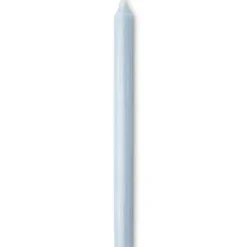 Kronelys 28 cm lys blå