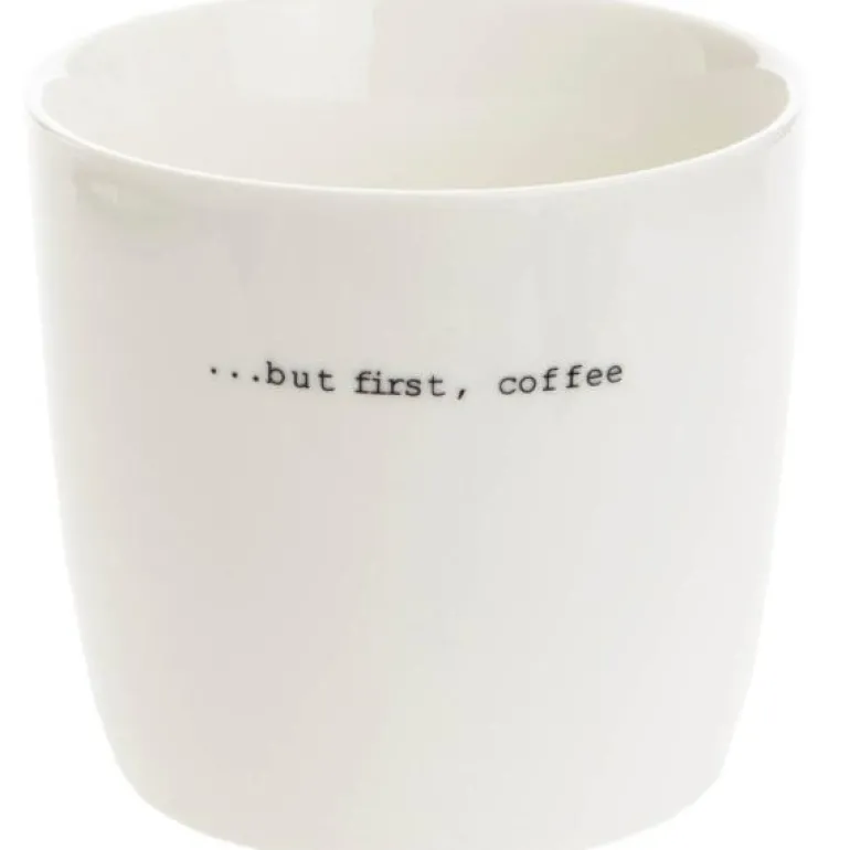 Krus ..but first coffee 30 cl hvit