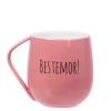 Krus 40 cl bestemor rosa