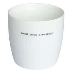 Krus Count your blessings 30 cl hvit