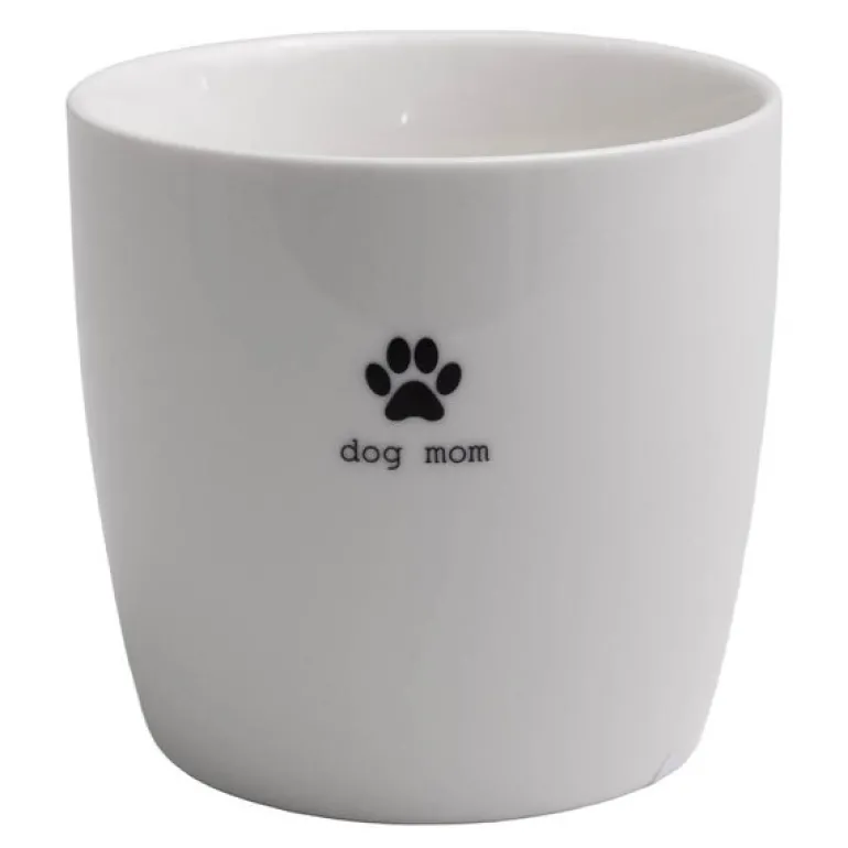 Krus Dog mom 30 cl hvit