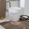 Krus follow your heart 30 cl hvit