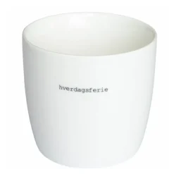 Krus hverdagsferie 30 cl hvit