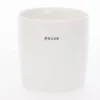 Krus mini pause 10 cl hvit