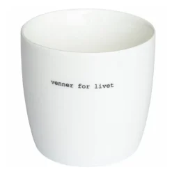 Krus Venner for livet 30 cl hvit