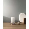 Kubbelys 6x25 cm 2 stk hvit