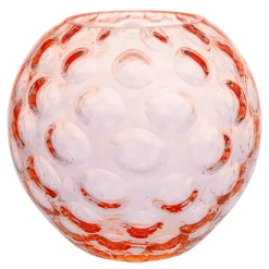 Kugel vase 18 cm rosaline