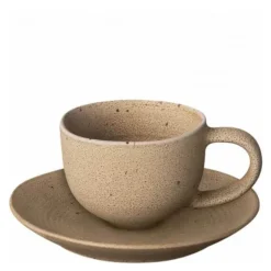 Kumi espressokopp 6 cl 2 stk lys brun