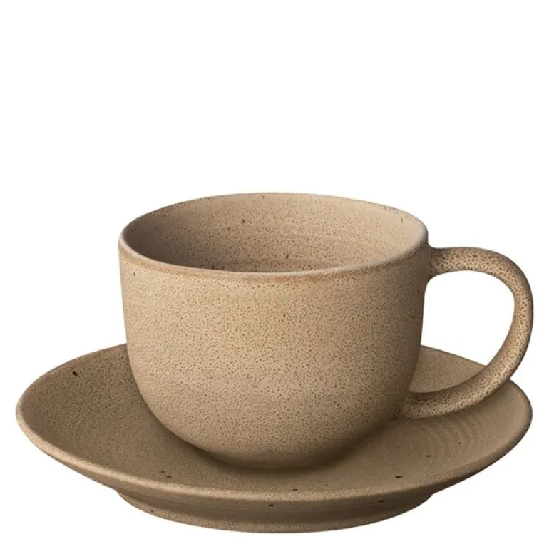 Kumi kaffekopp 19 cl 2 stk lys brun