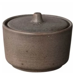 Kumi sukkerskål 6 cm mørk brun