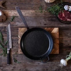 Kuro BBQ stekepanne 28 cm svart