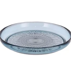Kusintha glasstallerken 18 cm blå