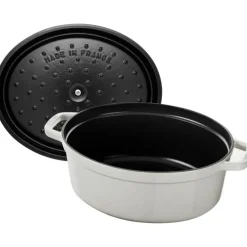 La Cocotte oval gryte 29 cm 4,2L hvit