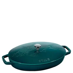 La Cocotte ovalt gryte med lokk 32 cm 2,8L la mer