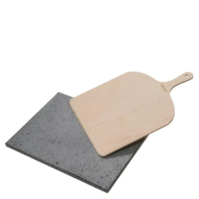 Lavastein med pizzaspade