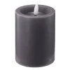 LED kubbelys 7,5x10 cm dark gray