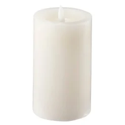 LED kubbelys 7,5x12,5 cm ivory