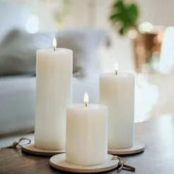 LED kubbelys 10x8 cm nordic white
