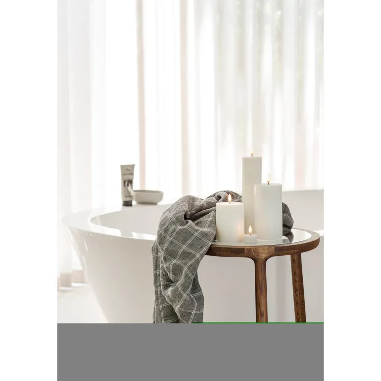 LED kubbelys 20x7,8 cm nordic white