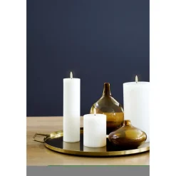 LED kubbelys 22x5,8 cm nordic white