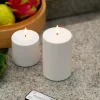 LED kubbelys 10x10x10 cm hvit