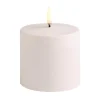 LED-lys utendørs 8x8 cm hvit