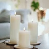 LED-lys 15x8 cm ivory
