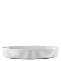 Legio Nova oval skål 26 cm hvit