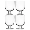 Lempi glass 34 cl 4 stk klar