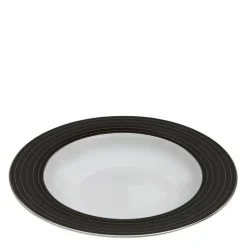 Lerk dyp tallerken 23 cm mørk