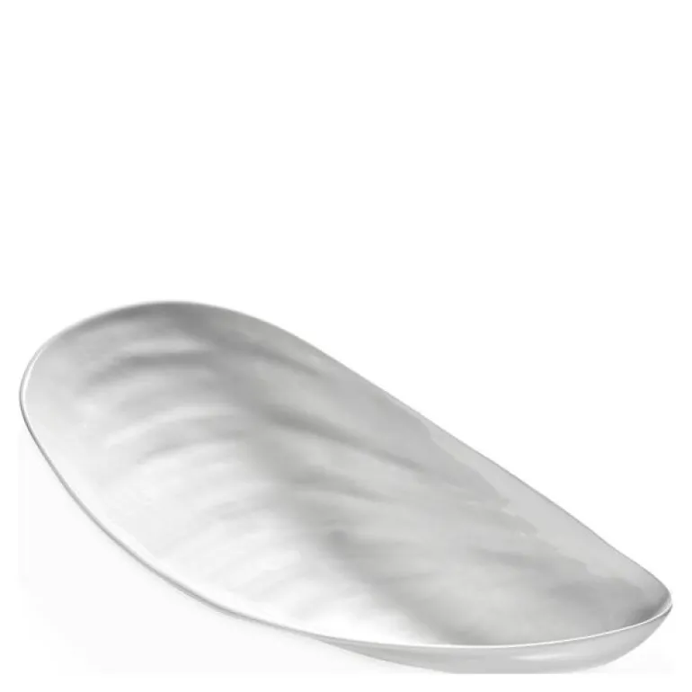 Les Objets Mouleversants skål M 30,5x14 cm hvit
