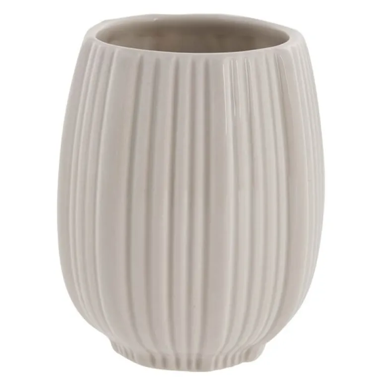 Lily tannbørsteholder 10,6 cm brun sand