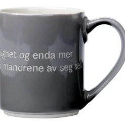 Lindgren krus "Gi barna kjærlighet" grå