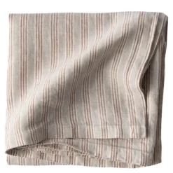 Linduk 175x175 cm hazelnut stripe