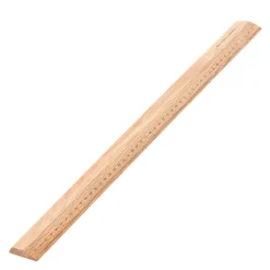 Linjal 51 cm eik