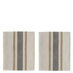 Linu serviett 45x45 cm 2 stk black